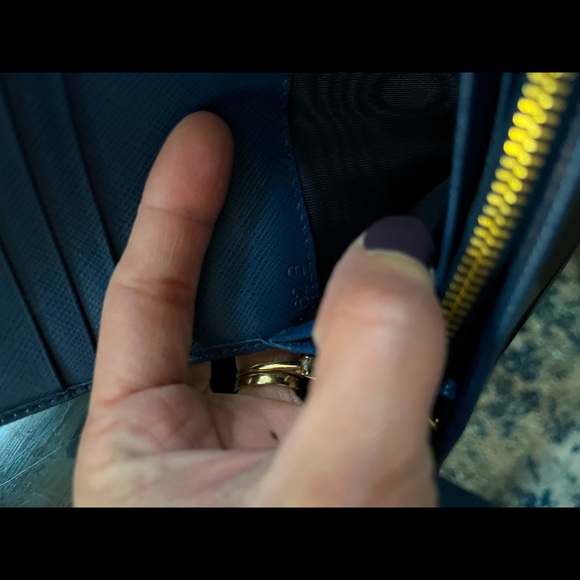 Prada Safiano wallet blue - Picture 9 of 11